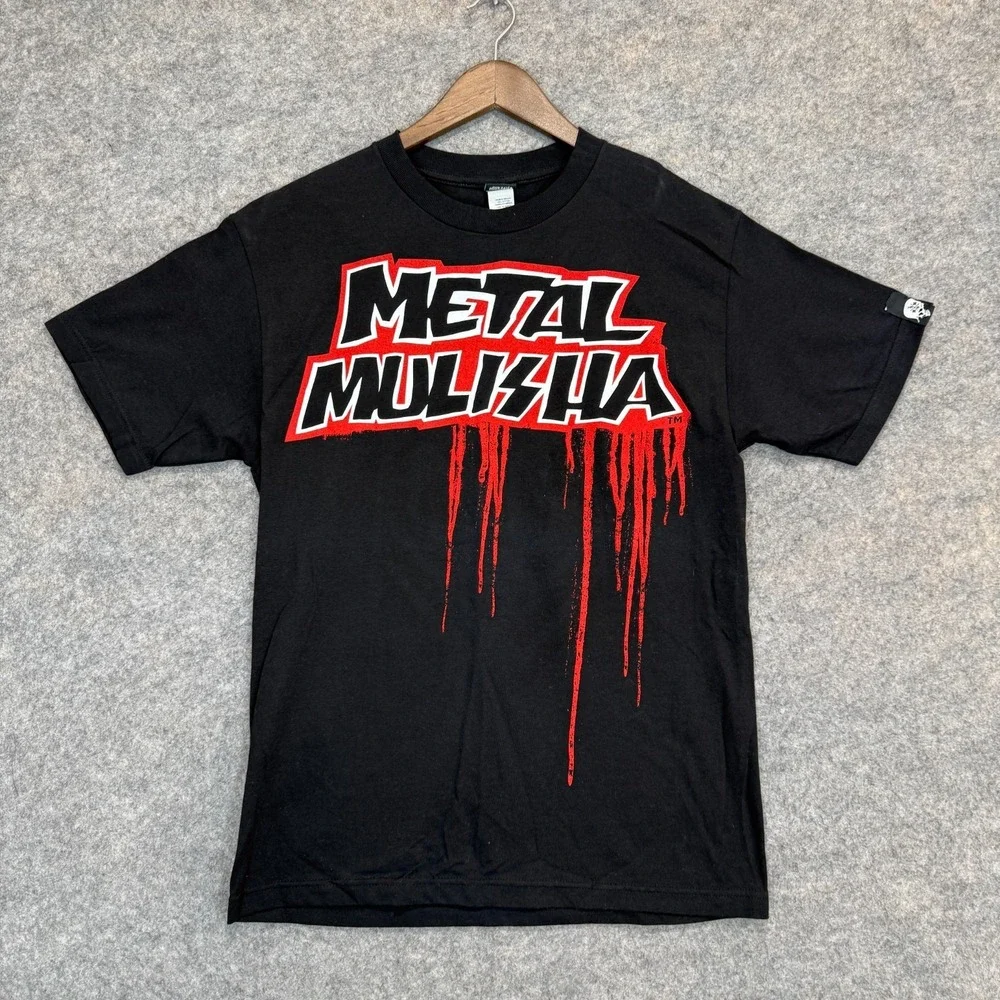 Vintage Metal Mulisha T Shirt Mens Medium Motocross Punk Grunge‎ Graphic 90s Y2k